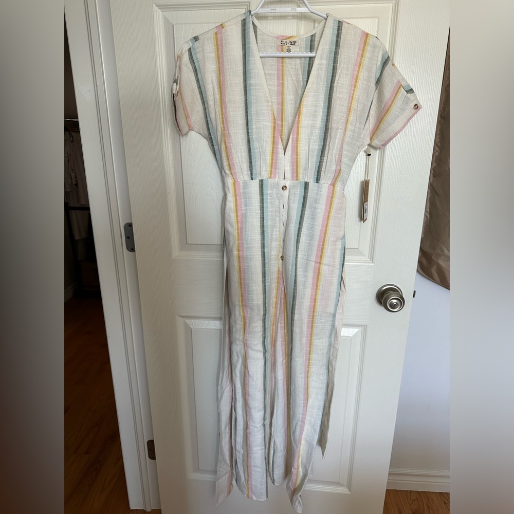Billabong jumpsuit 100% cotton